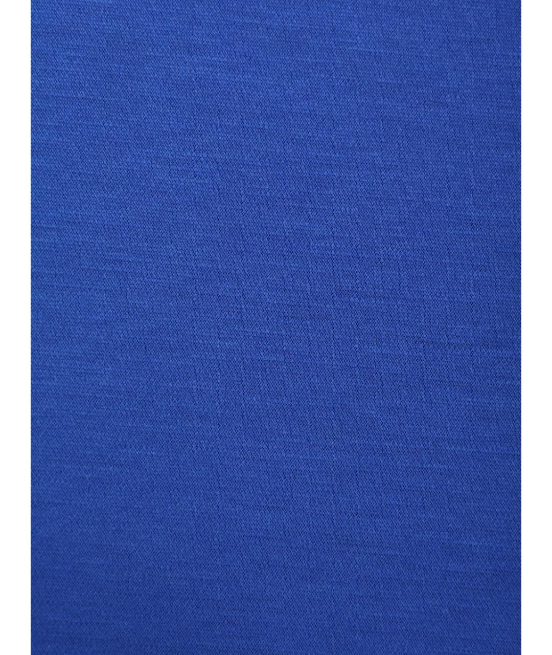 KITON Голубая хлопковая футболка, фото 6