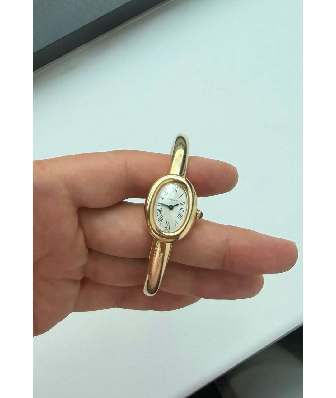 CARTIER Золотые часы из желтого золота, фото 3