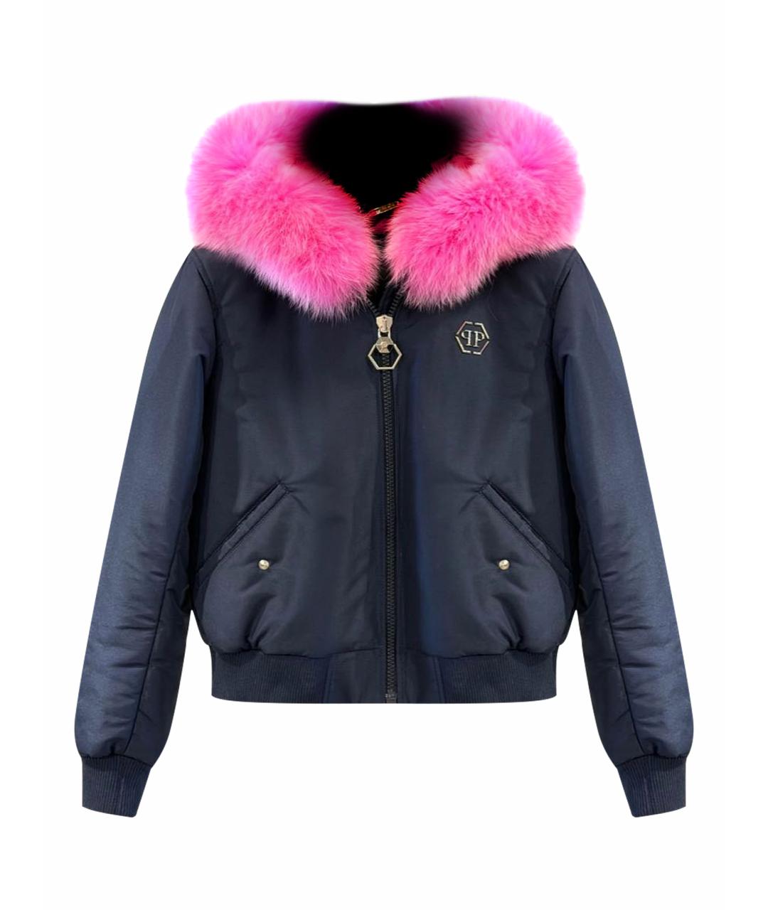 PHILIPP PLEIN Черный пуховик, фото 1