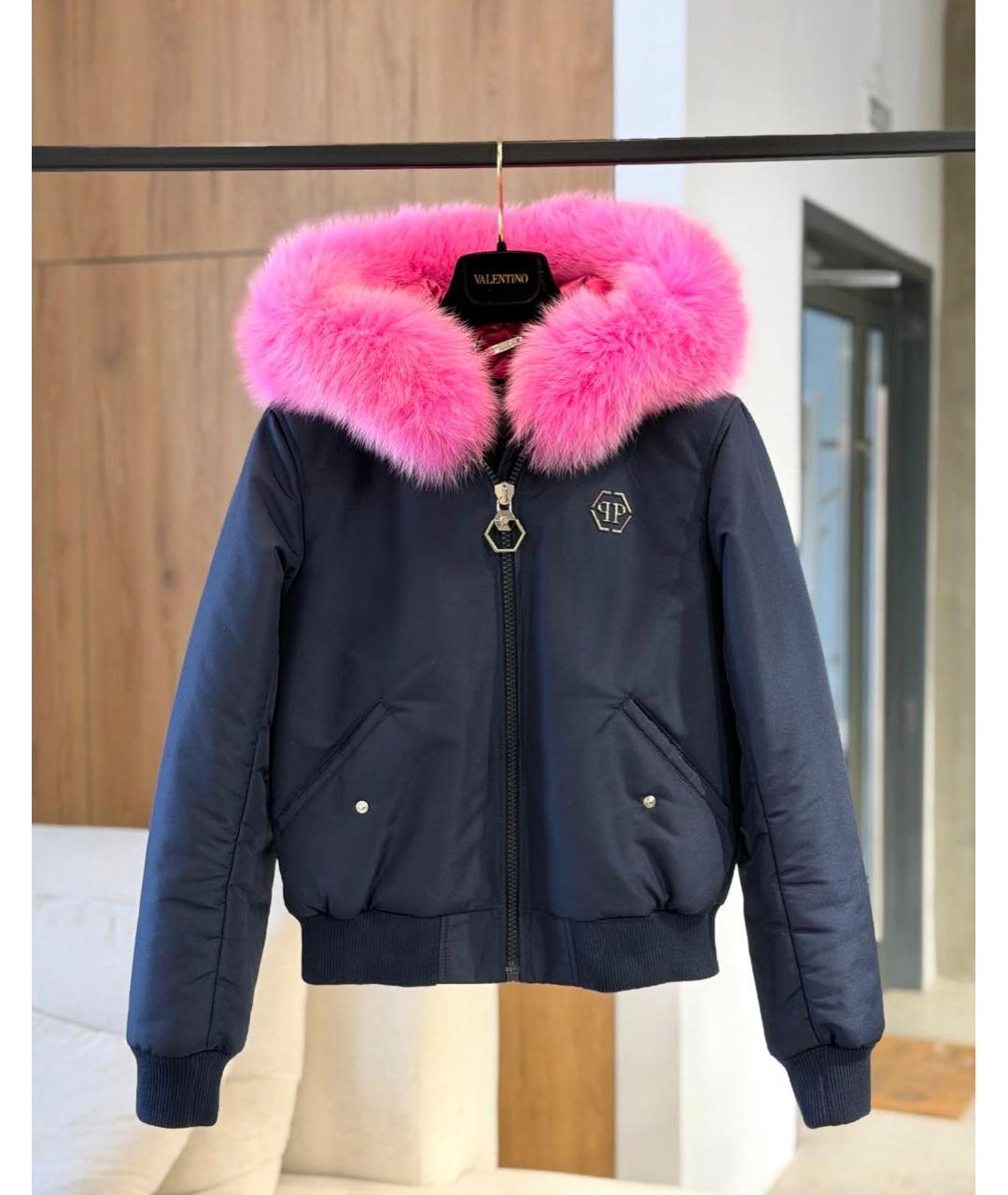 PHILIPP PLEIN Черный пуховик, фото 7