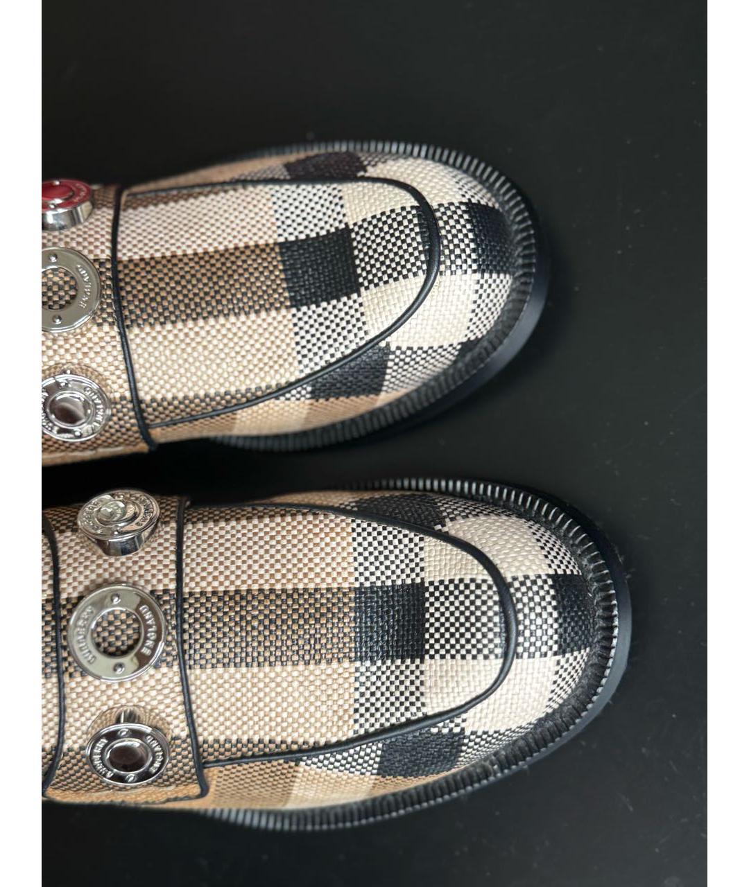 BURBERRY Бежевые лоферы, фото 6