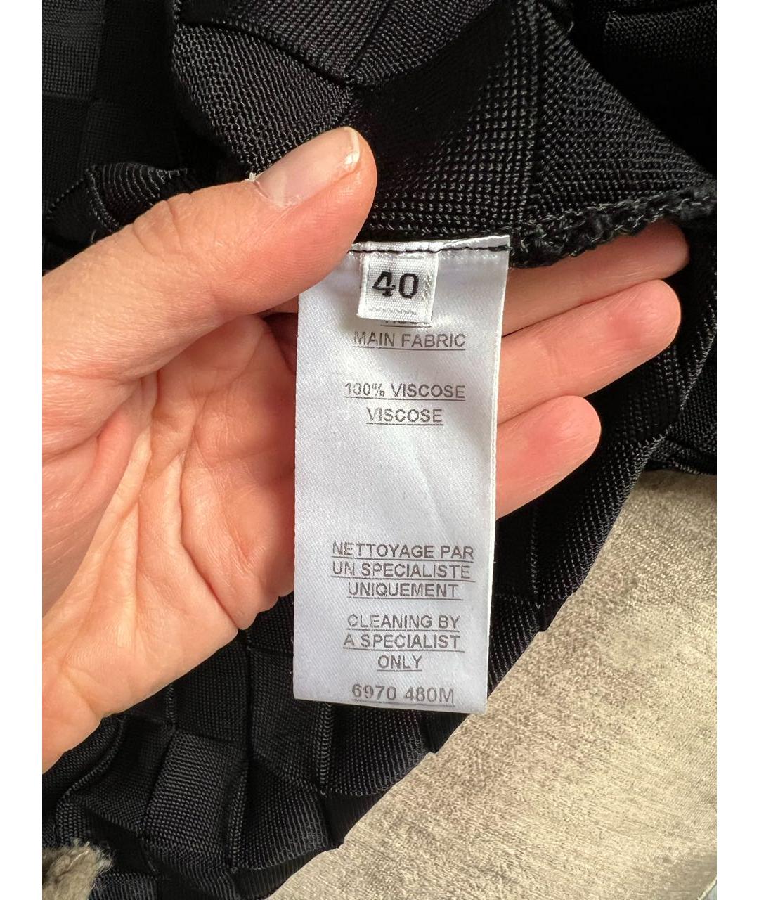 BALMAIN Черный вискозный кардиган, фото 6
