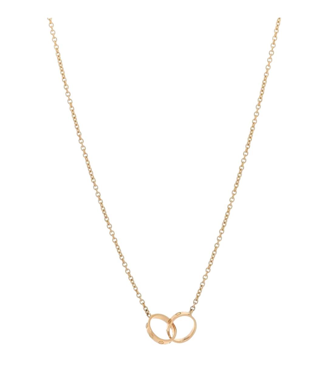 CARTIER Золотая подвеска из желтого золота, фото 1