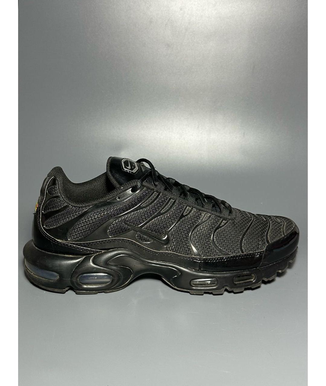 NIKE Черные синтетические низкие кроссовки / кеды, фото 9