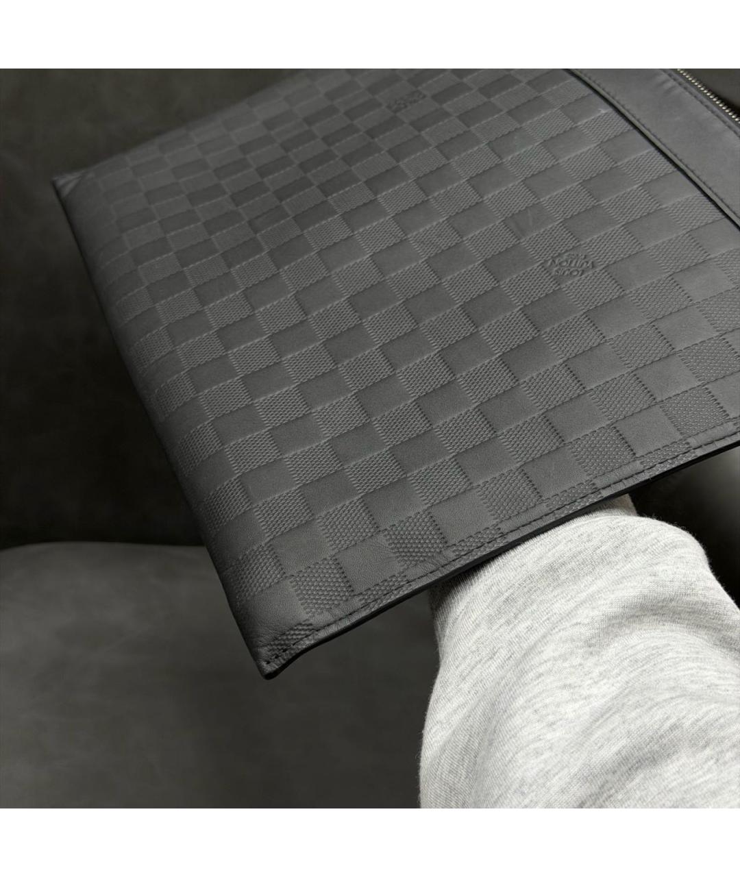 LOUIS VUITTON Кожаная папка для документов, фото 4