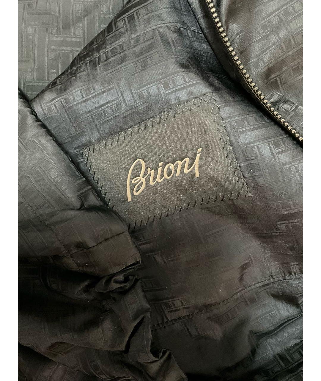 BRIONI Черная полиамидовая куртка, фото 7