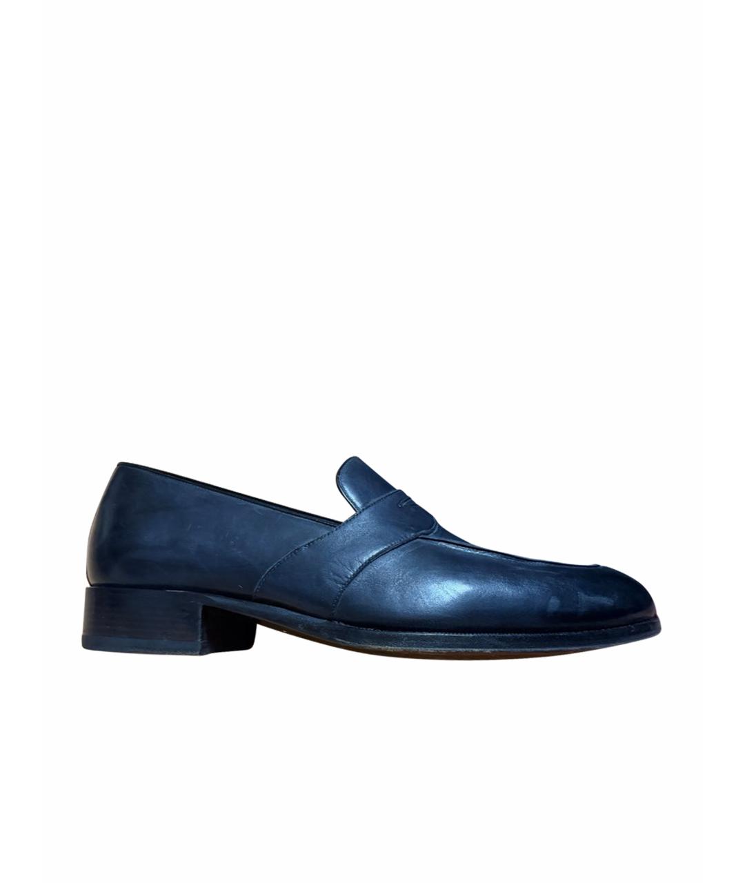 TOM FORD Черные кожаные туфли, фото 1