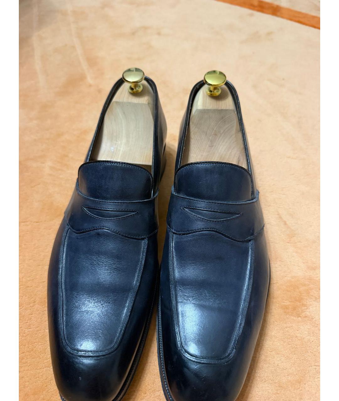 TOM FORD Черные кожаные туфли, фото 4