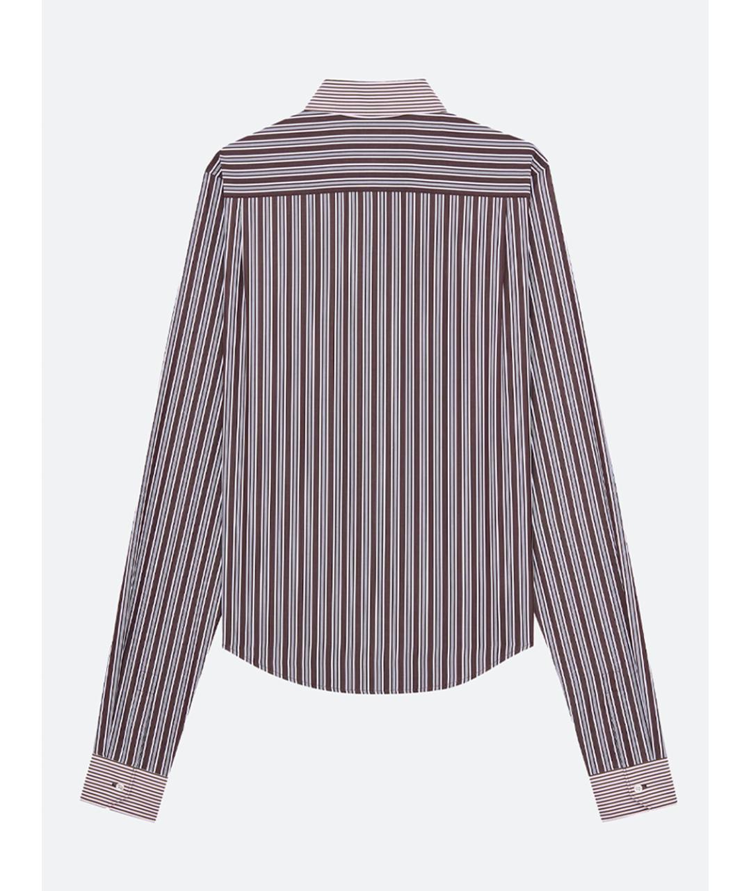 SAINT LAURENT Мульти хлопковая кэжуал рубашка, фото 2