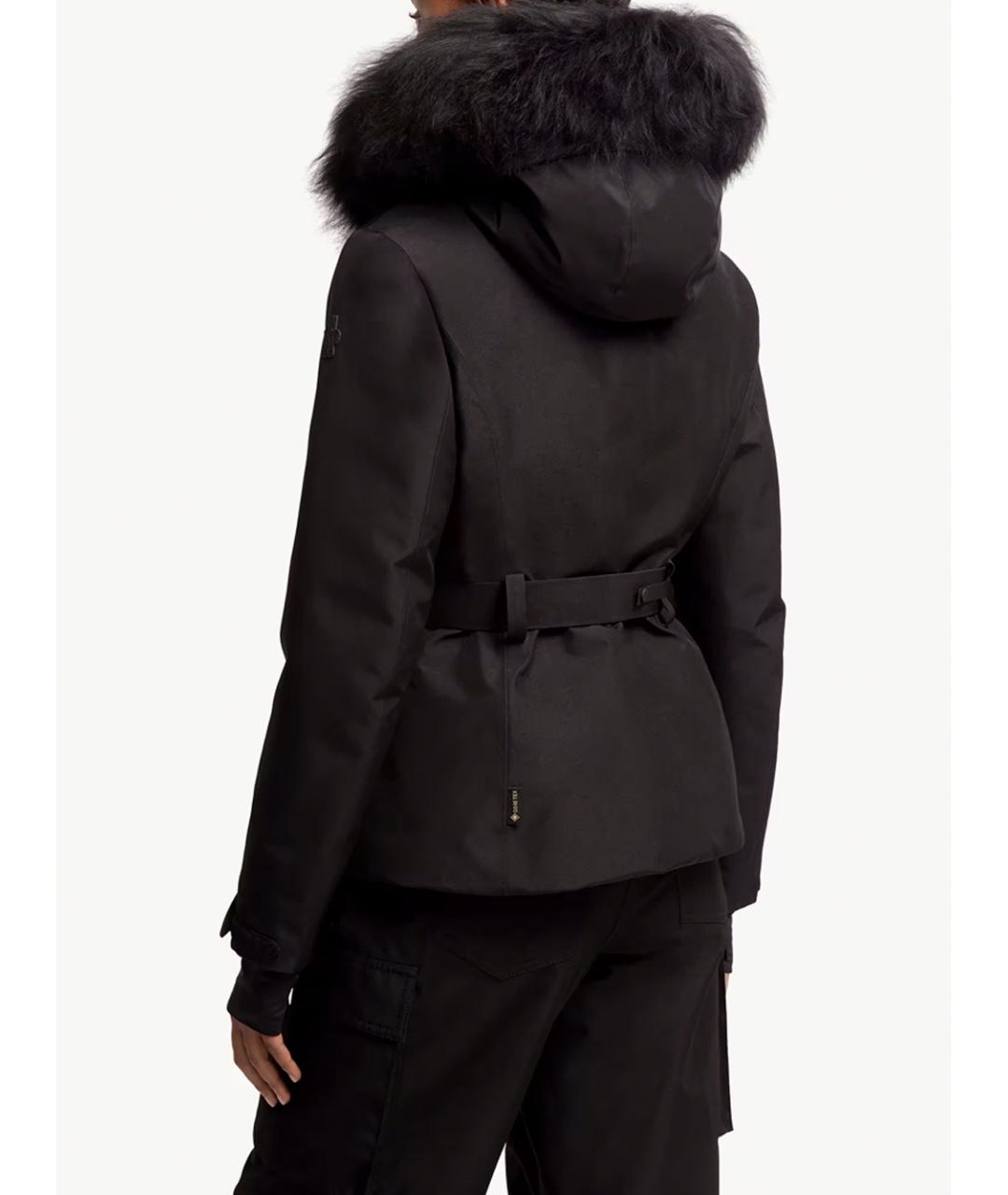 MONCLER GRENOBLE Черная полиэстеровая куртка, фото 5