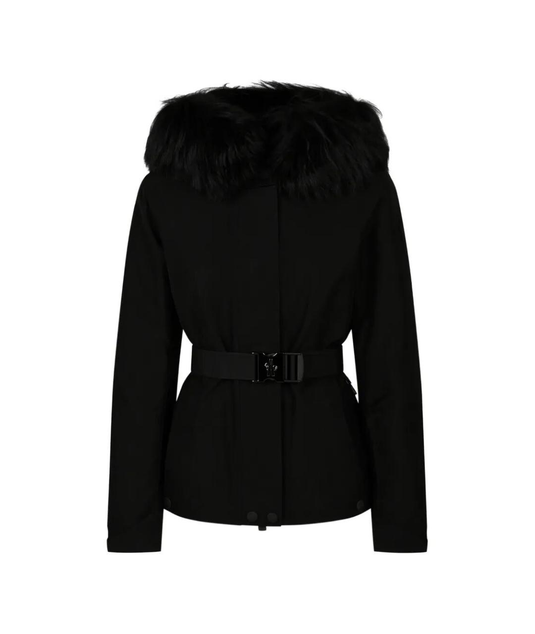 MONCLER GRENOBLE Черная полиэстеровая куртка, фото 1