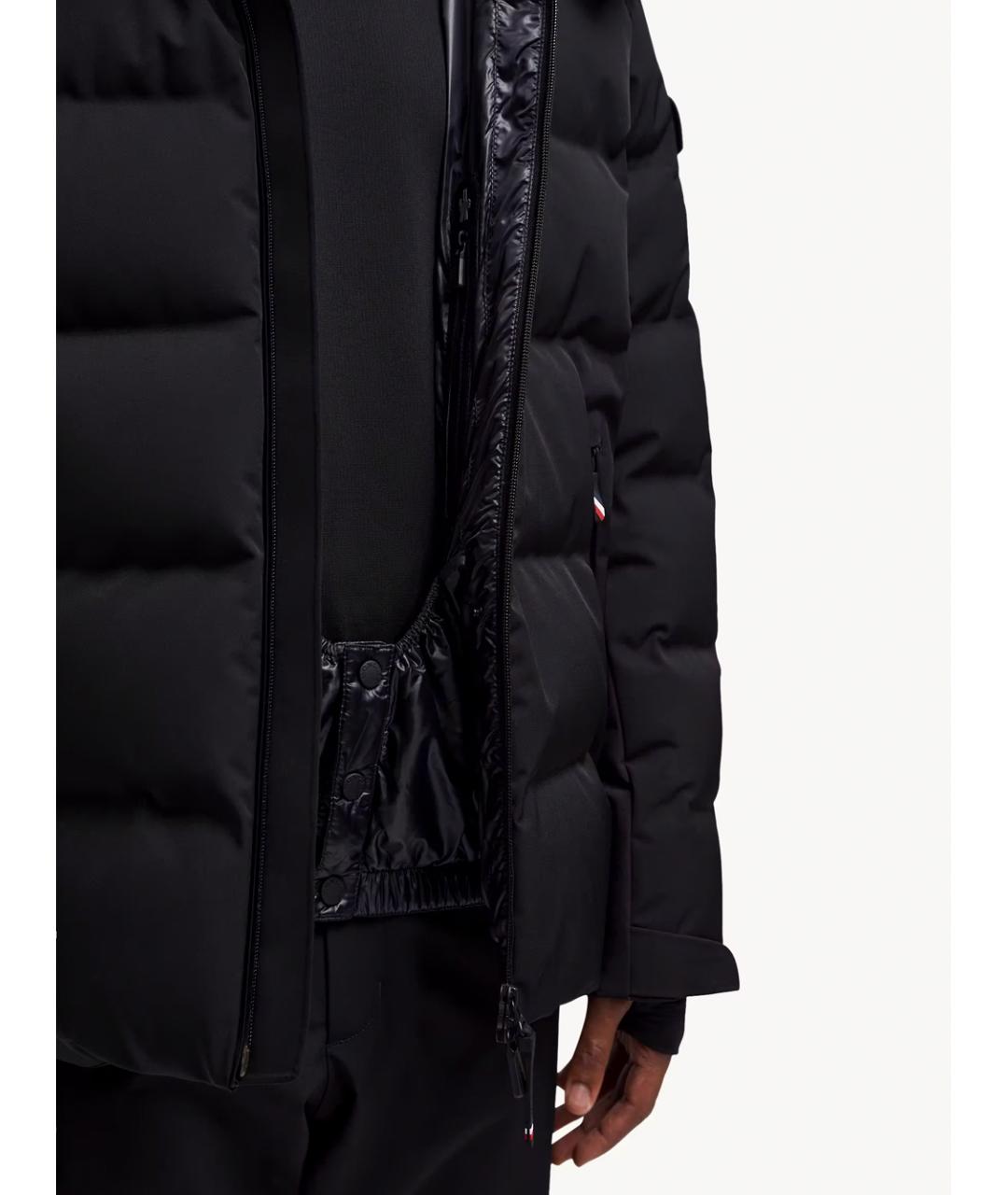 MONCLER GRENOBLE Черная полиамидовая куртка, фото 6