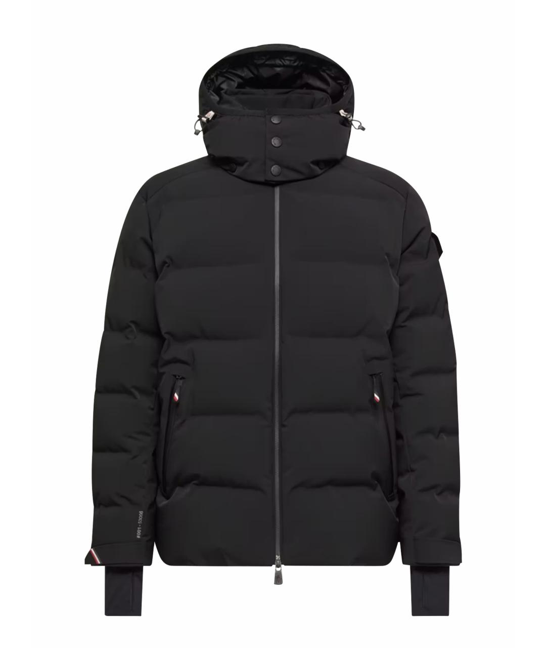 MONCLER GRENOBLE Черная полиамидовая куртка, фото 1