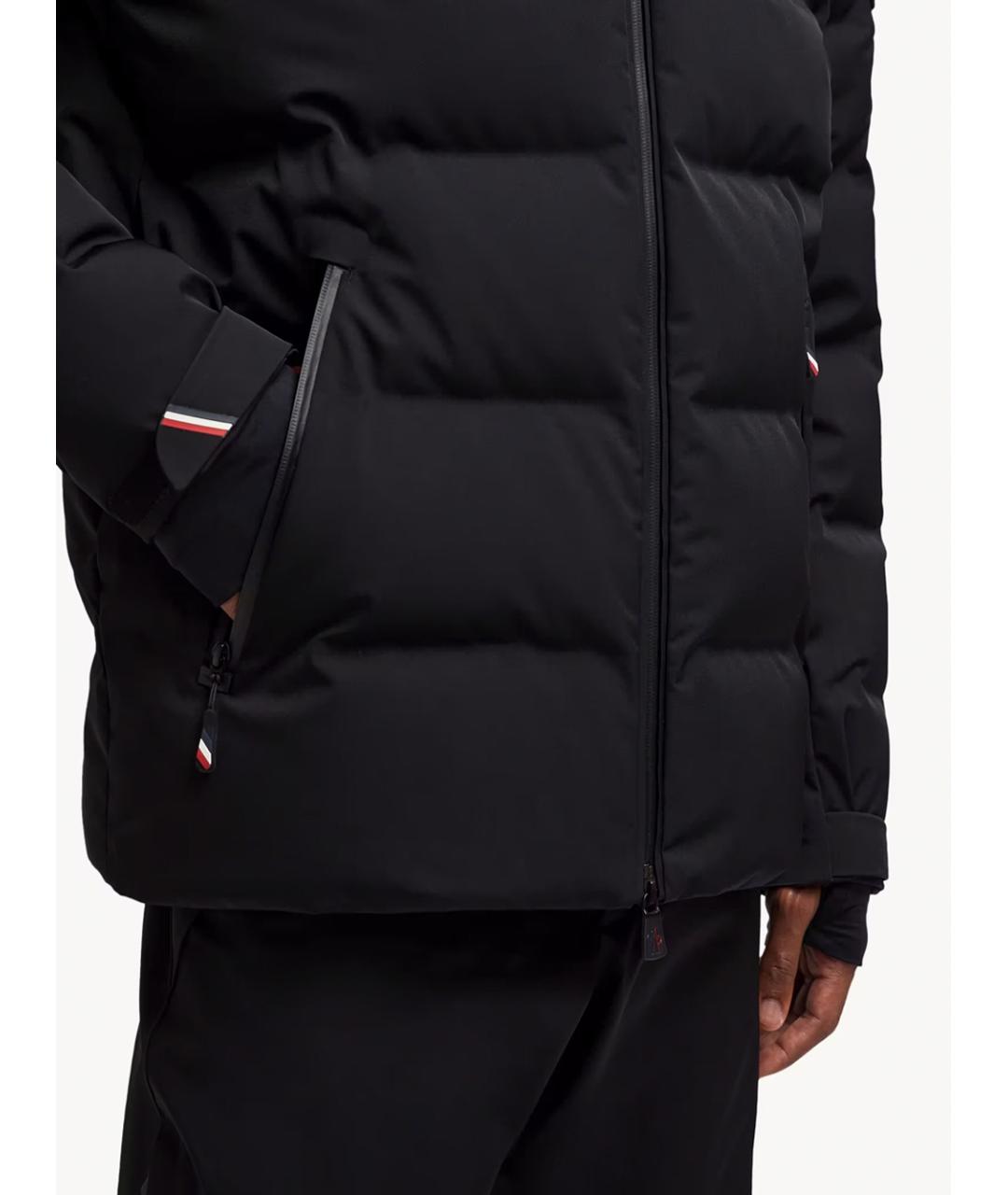 MONCLER GRENOBLE Черная полиамидовая куртка, фото 3