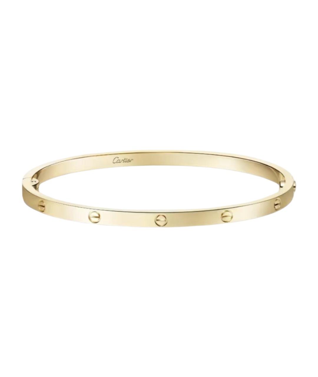 CARTIER Золотой браслет из желтого золота, фото 1