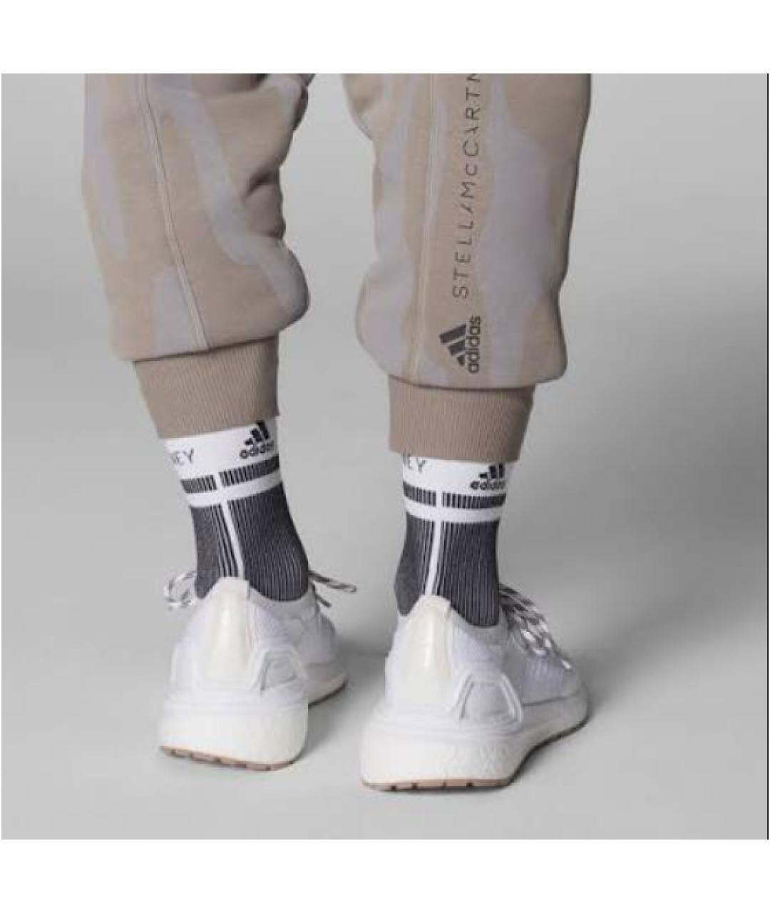 ADIDAS BY STELLA MCCARTNEY Серые хлопковые спортивные брюки и шорты, фото 5