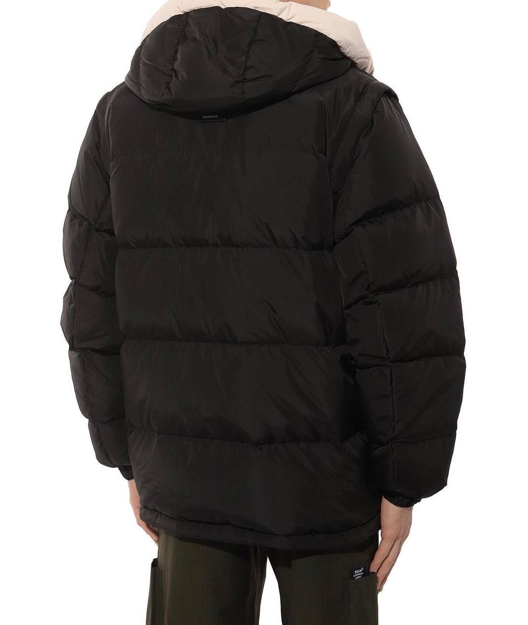 MSGM Черный пуховик, фото 7