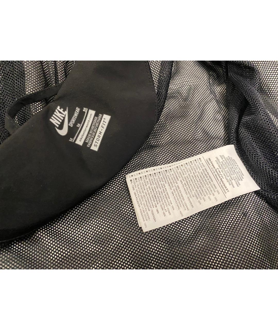 NIKE Черная полиэстеровая куртка, фото 3