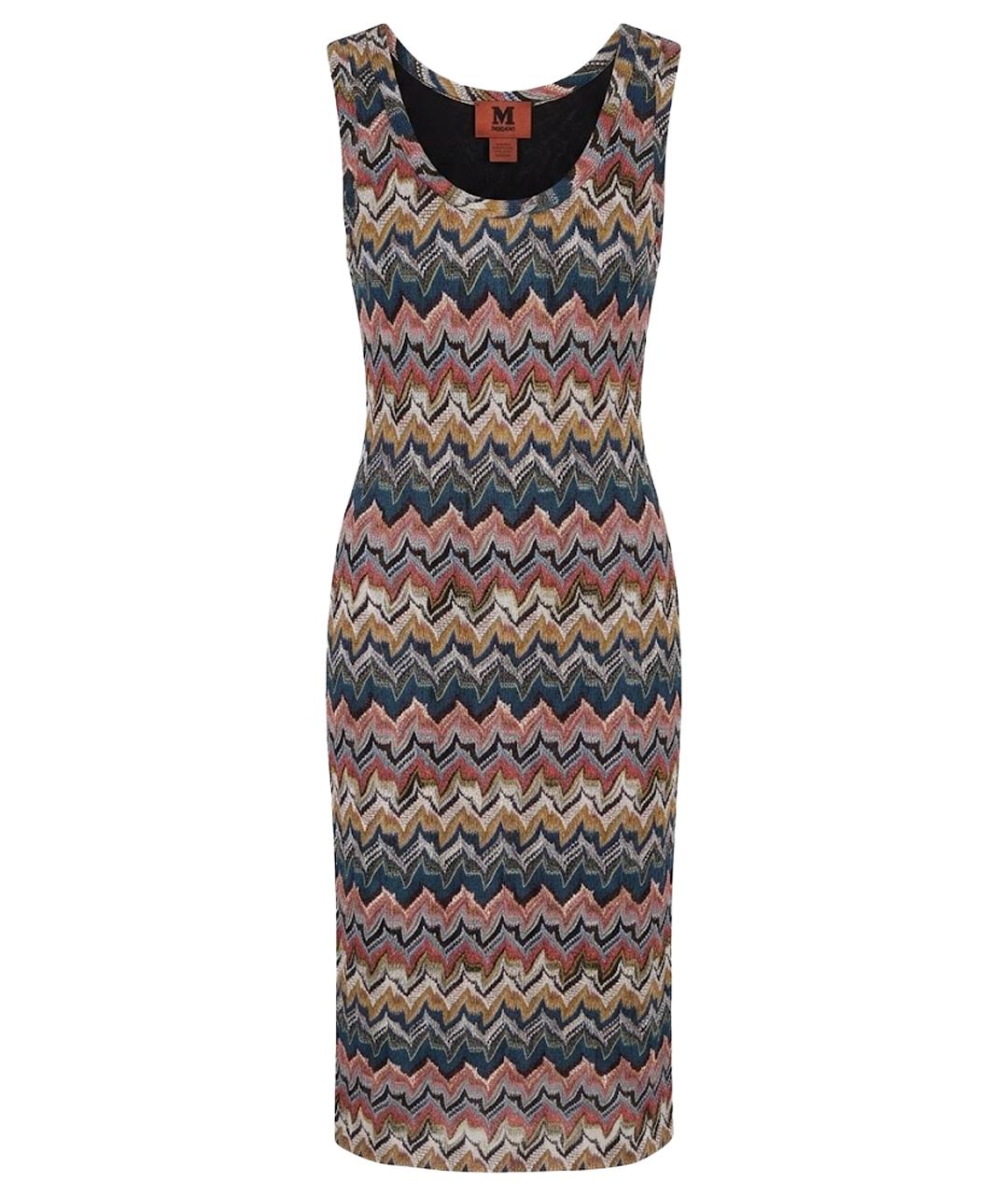 MISSONI Мульти вискозное повседневное платье, фото 1