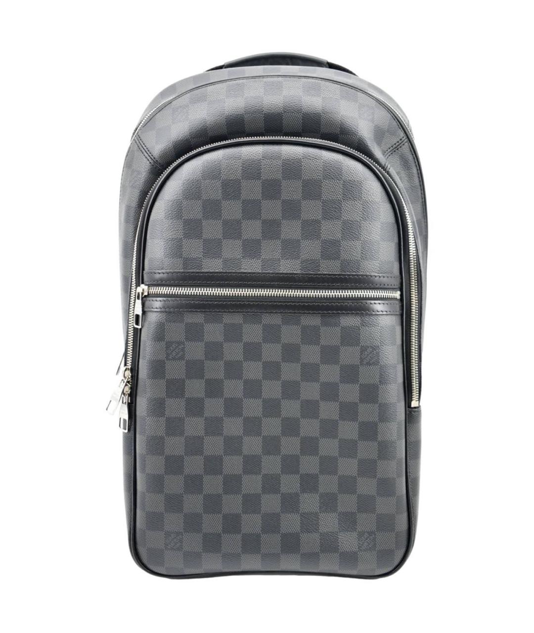LOUIS VUITTON Серый рюкзак из канвы, фото 1