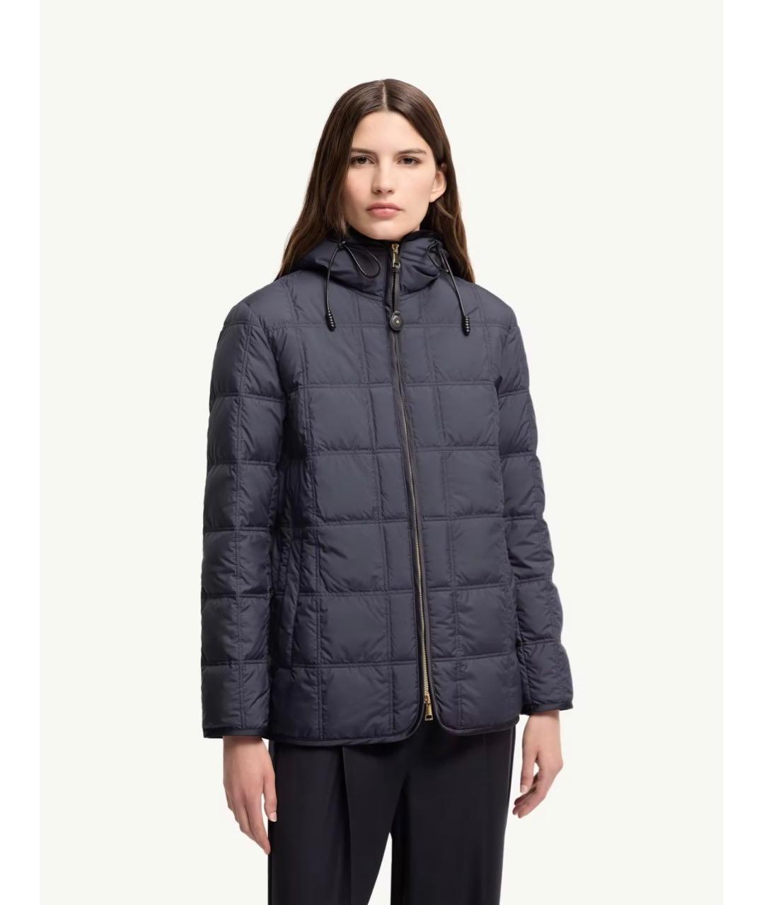 MONCLER Темно-синяя куртка, фото 4