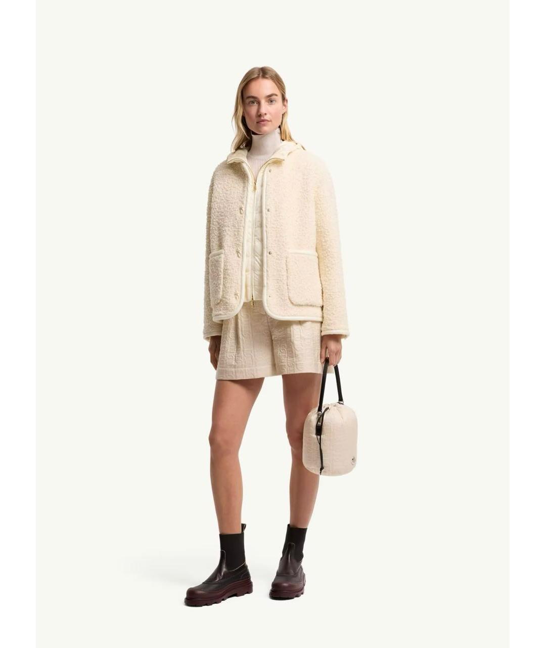 MONCLER Бежевая куртка, фото 2
