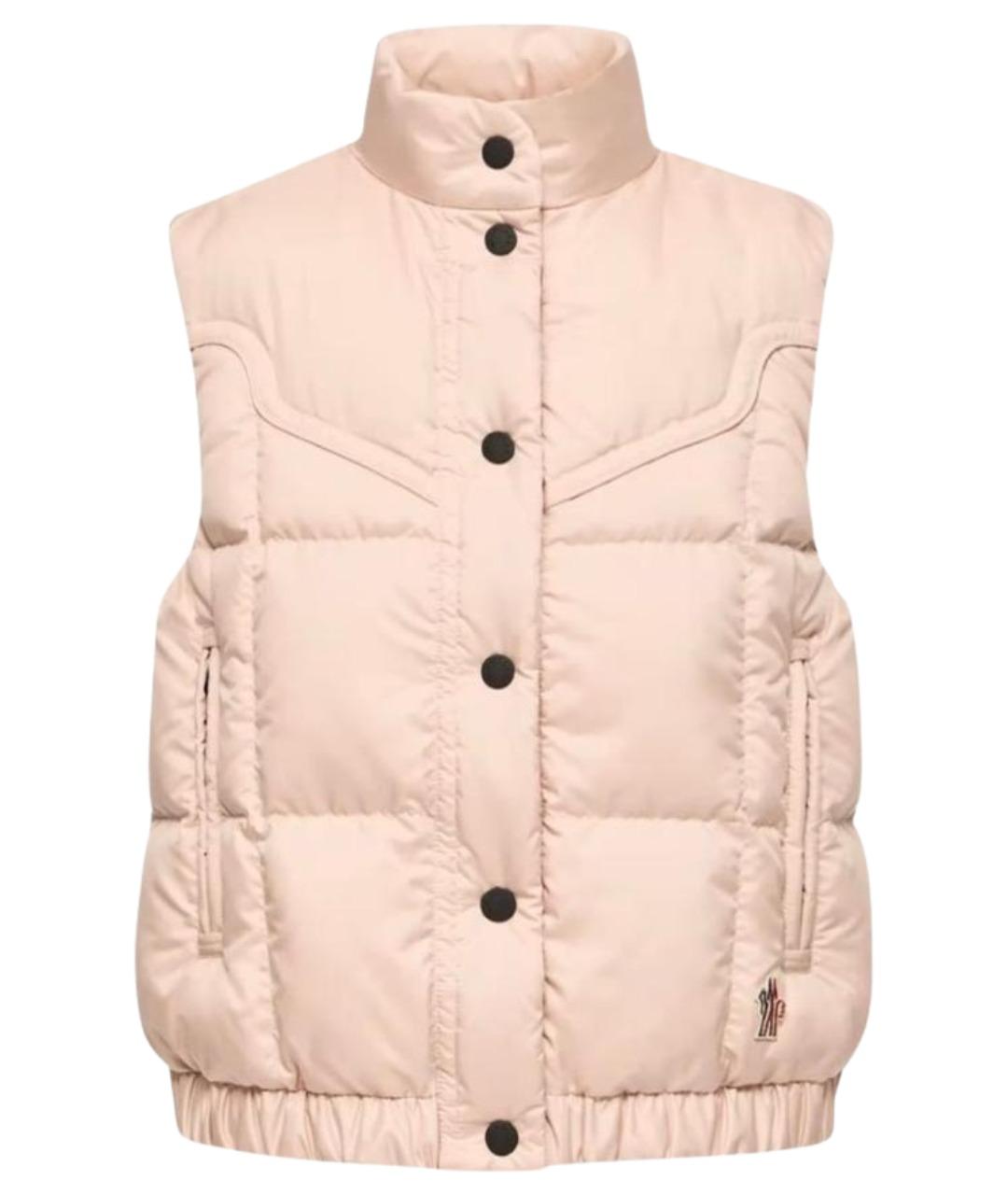 MONCLER Розовый жилет, фото 1