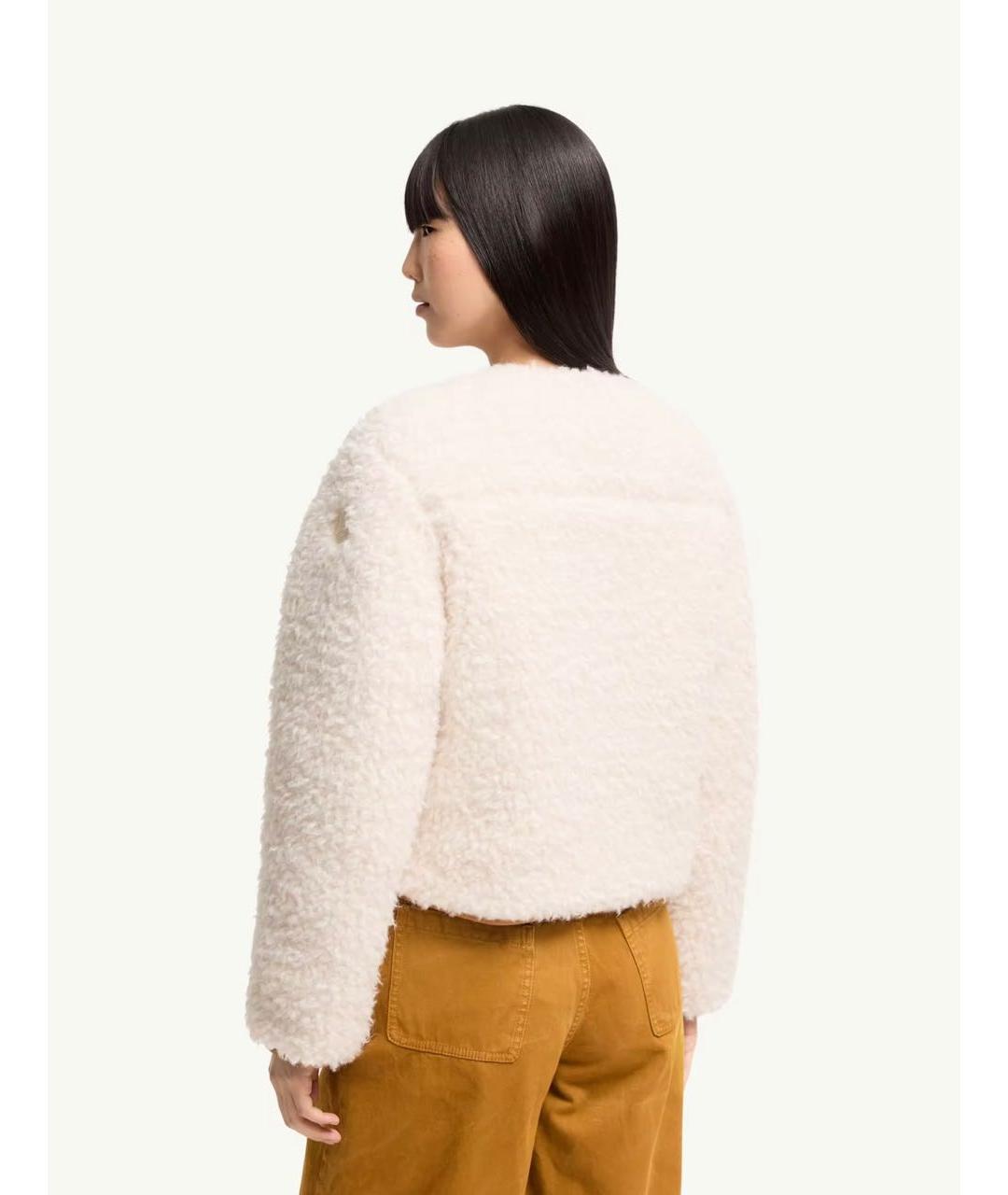 MONCLER Белая куртка, фото 5