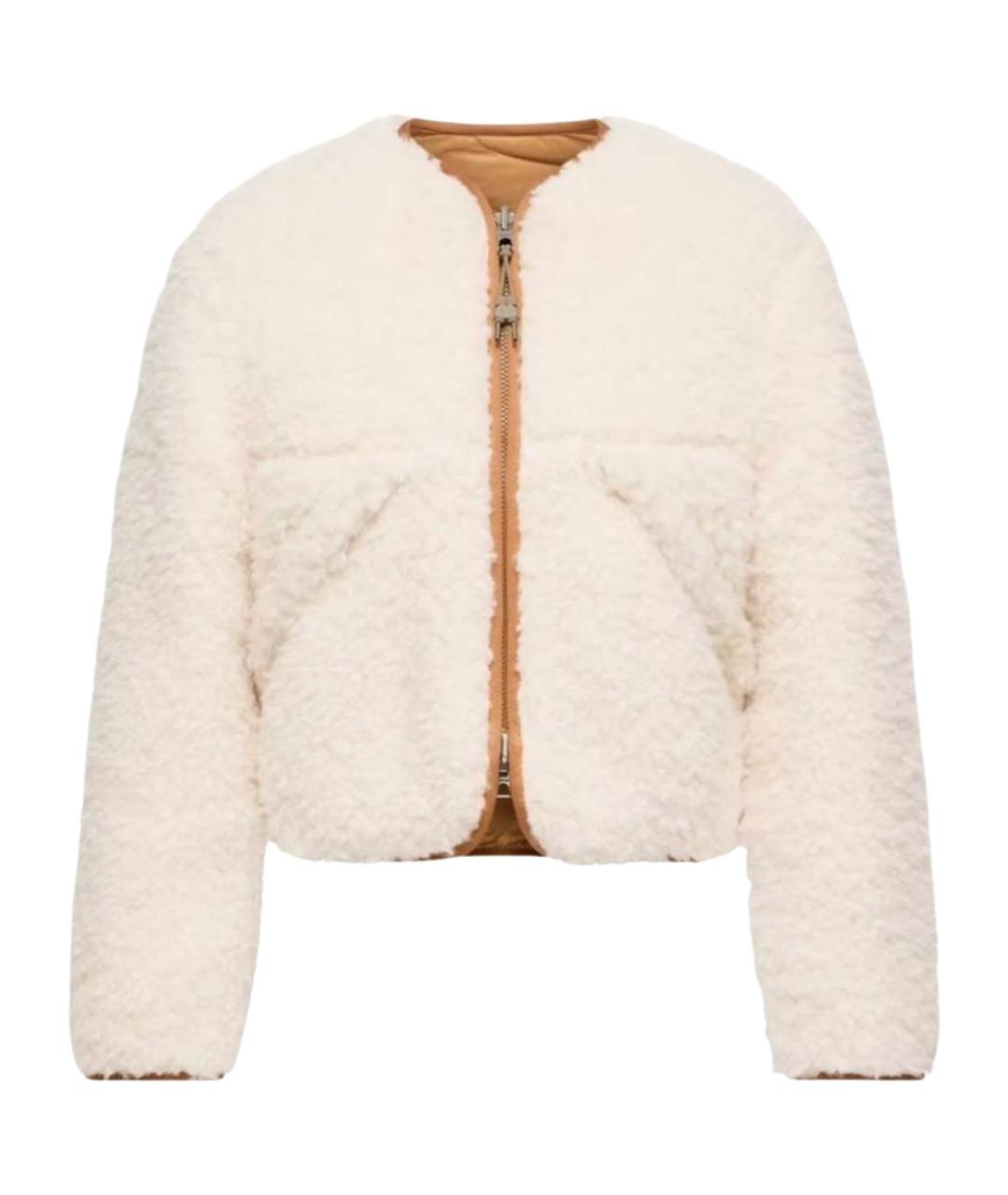 MONCLER Белая куртка, фото 1