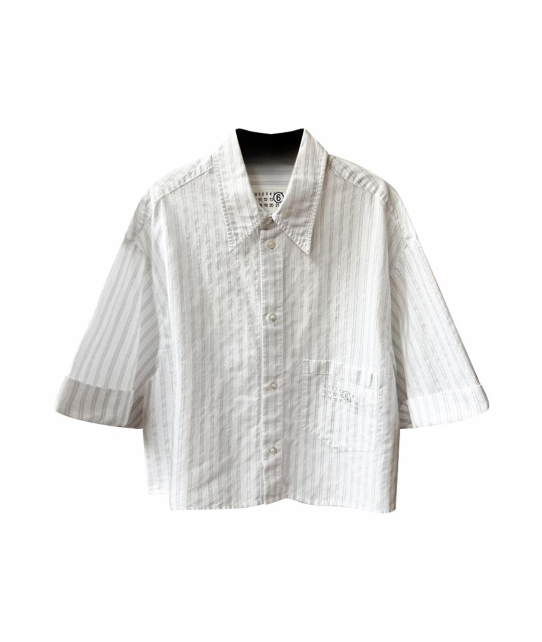 MM6 MAISON MARGIELA Белая рубашка/блузка, фото 1