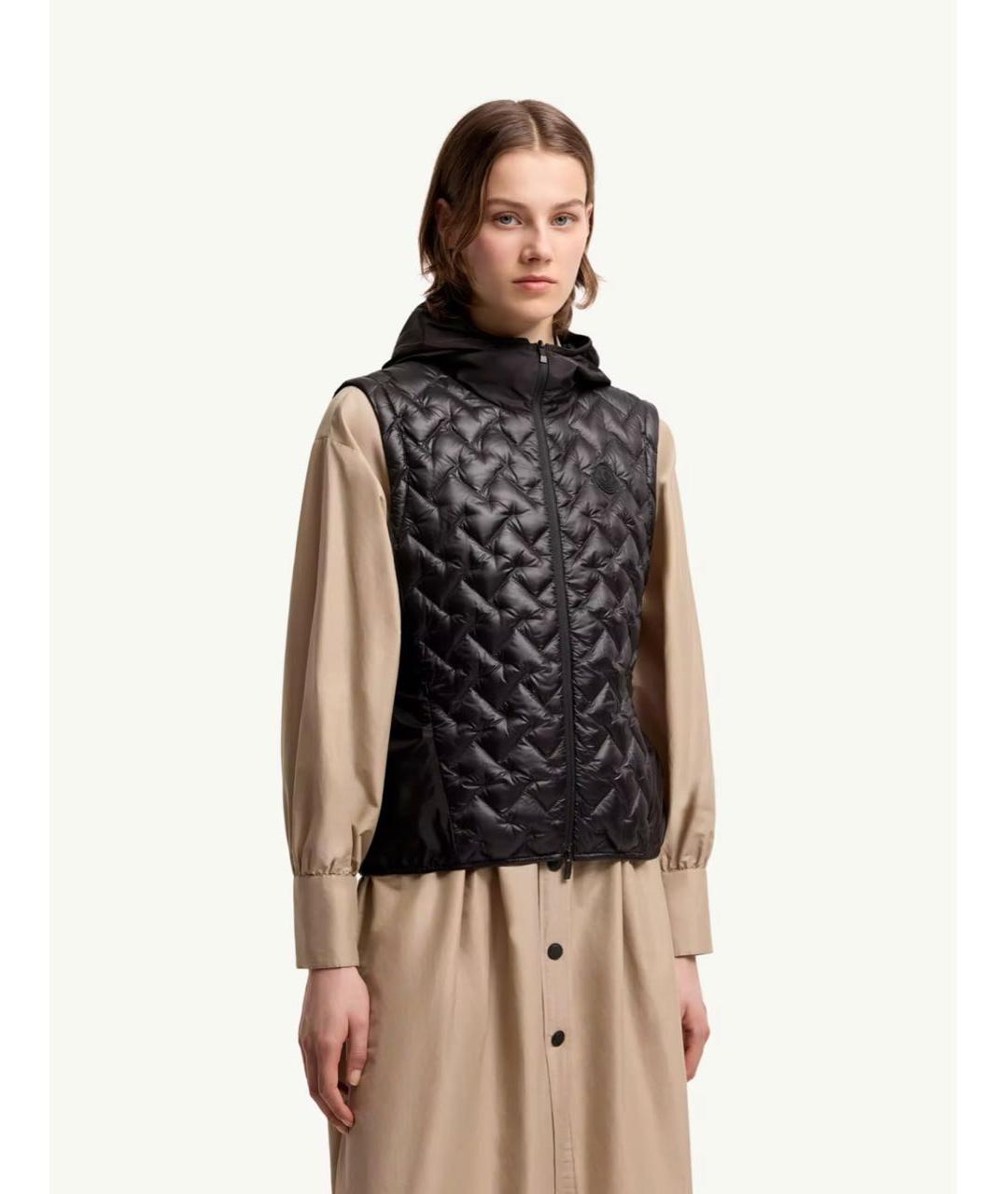 MONCLER Черная куртка, фото 6