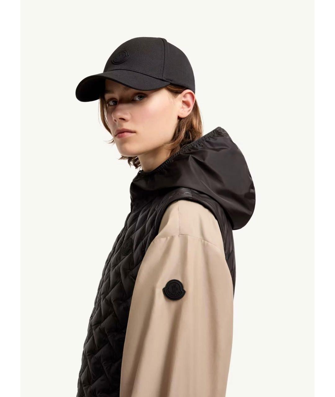 MONCLER Черная куртка, фото 4