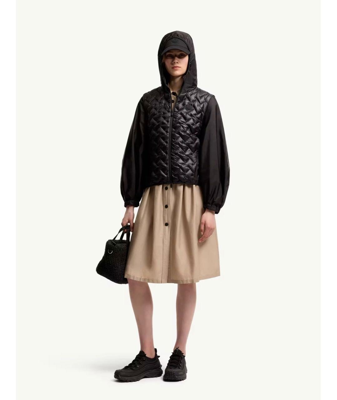 MONCLER Черная куртка, фото 3