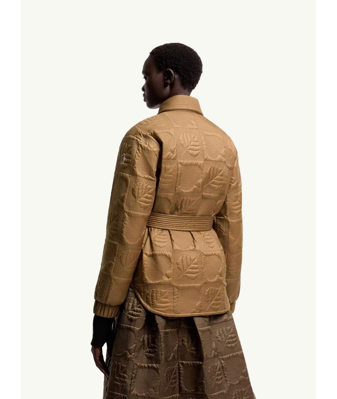 MONCLER Коричневая куртка, фото 5