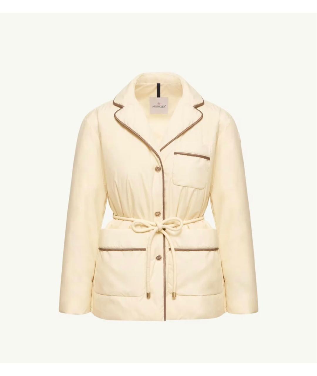 MONCLER Бежевая куртка, фото 6