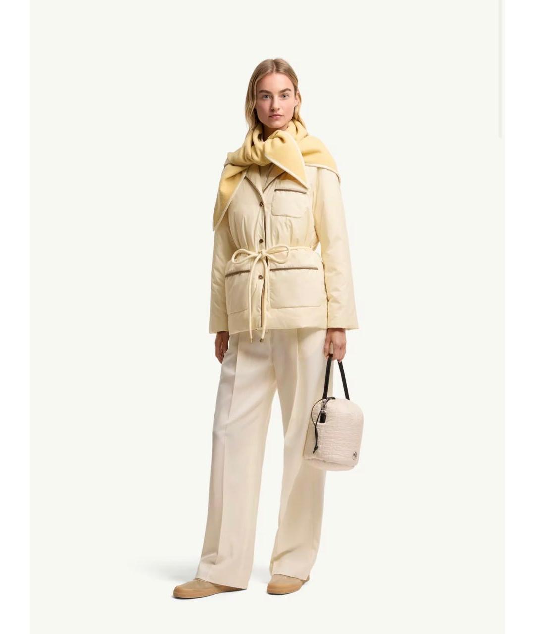 MONCLER Бежевая куртка, фото 2