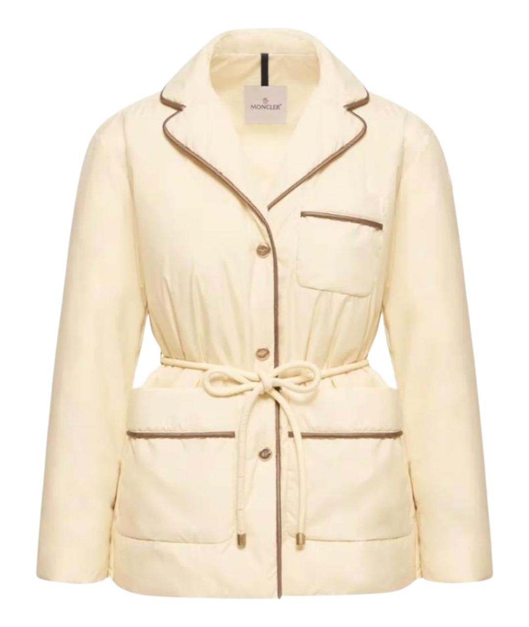 MONCLER Бежевая куртка, фото 1