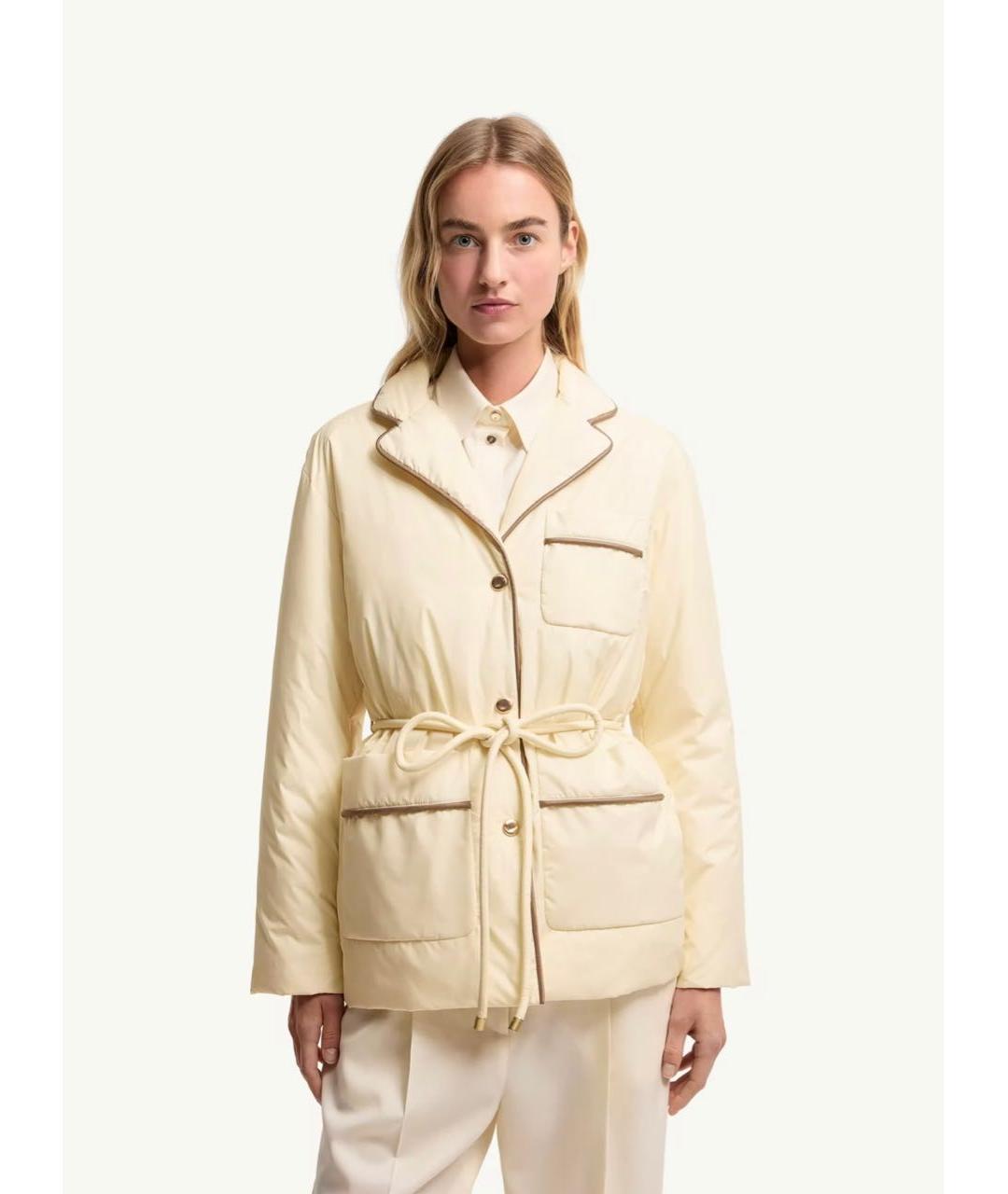 MONCLER Бежевая куртка, фото 4