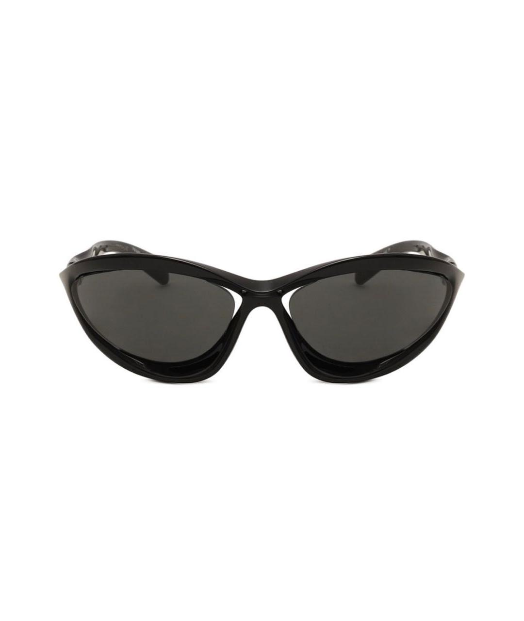 PRADA Черные пластиковые солнцезащитные очки, фото 9