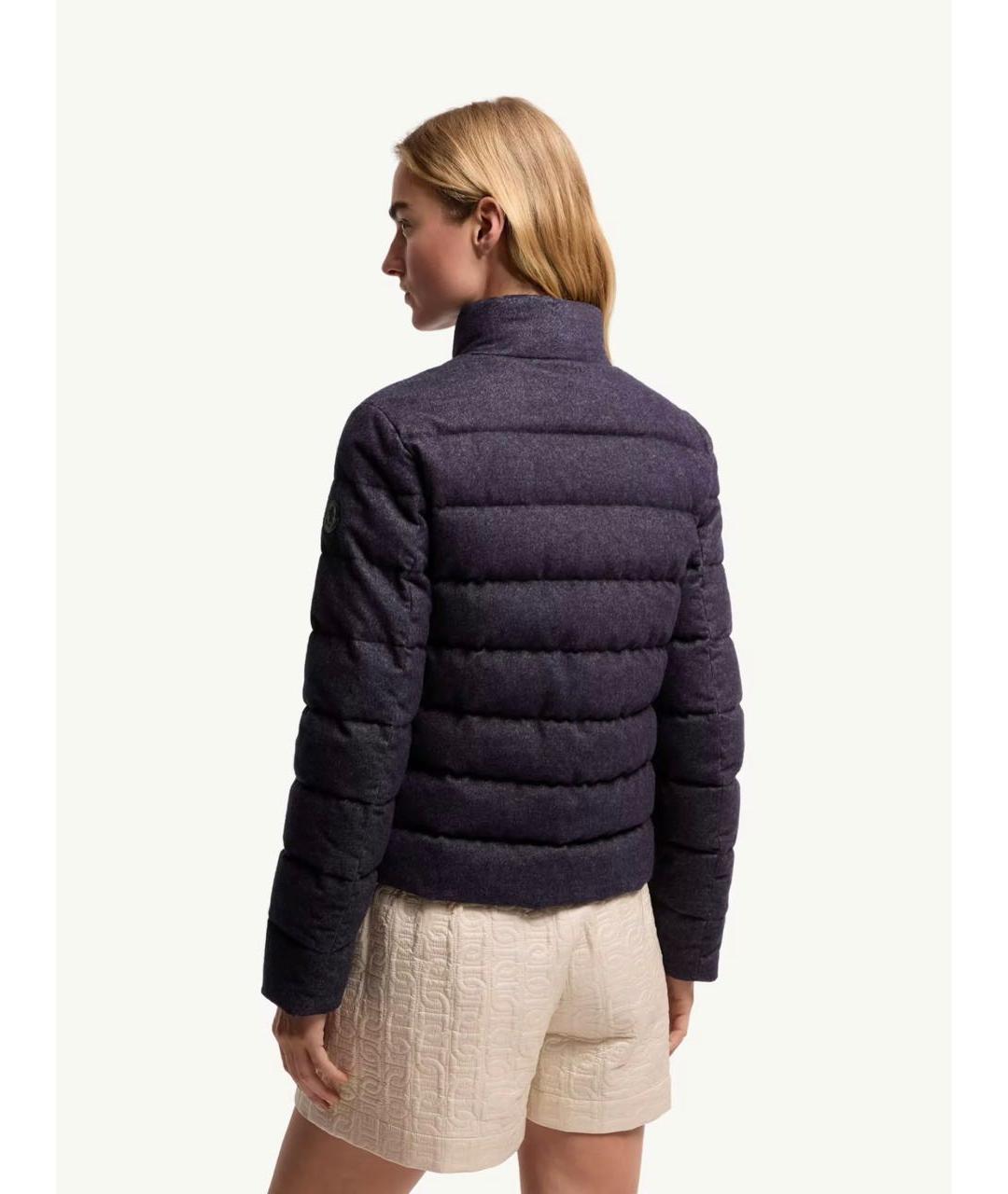 MONCLER Темно-синяя куртка, фото 5
