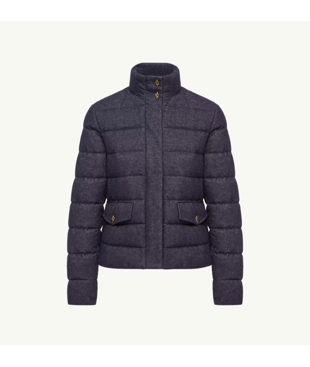 MONCLER Темно-синяя куртка, фото 6