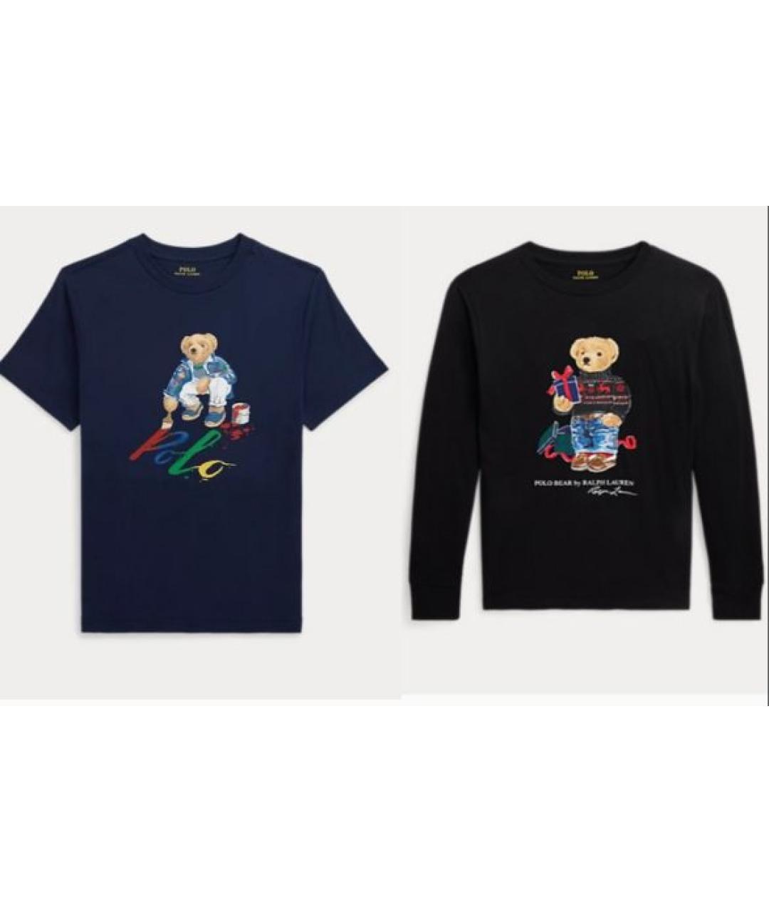 POLO RALPH LAUREN Мульти хлопковая детская футболка, фото 9