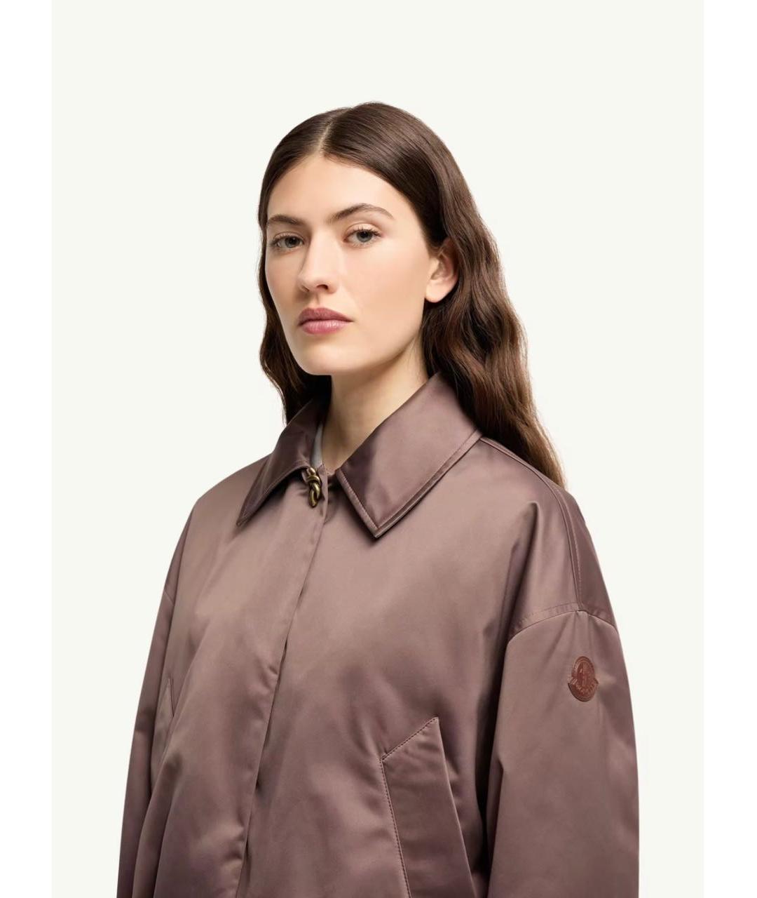 MONCLER Коричневая куртка, фото 3