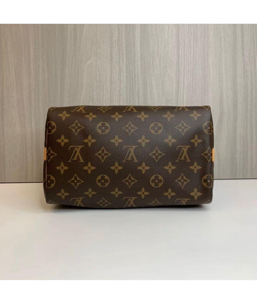 LOUIS VUITTON Коричневая сумка через плечо из канвы, фото 5