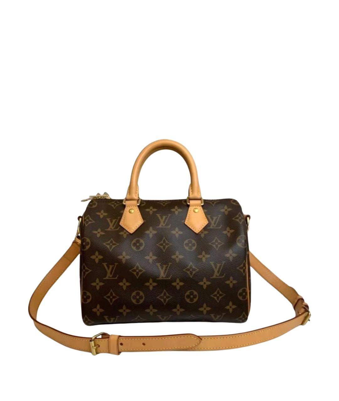LOUIS VUITTON Коричневая сумка через плечо из канвы, фото 1