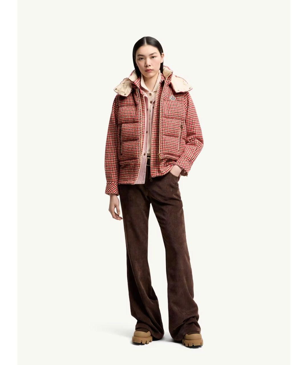 MONCLER Красный жилет, фото 2