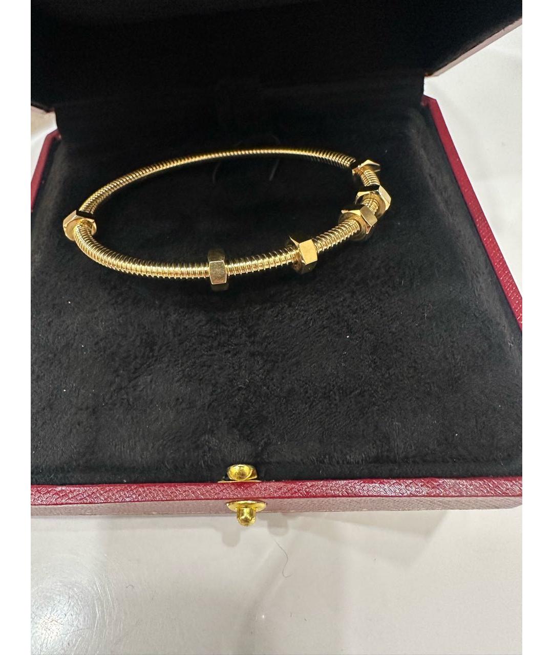 CARTIER Золотой браслет из желтого золота, фото 4