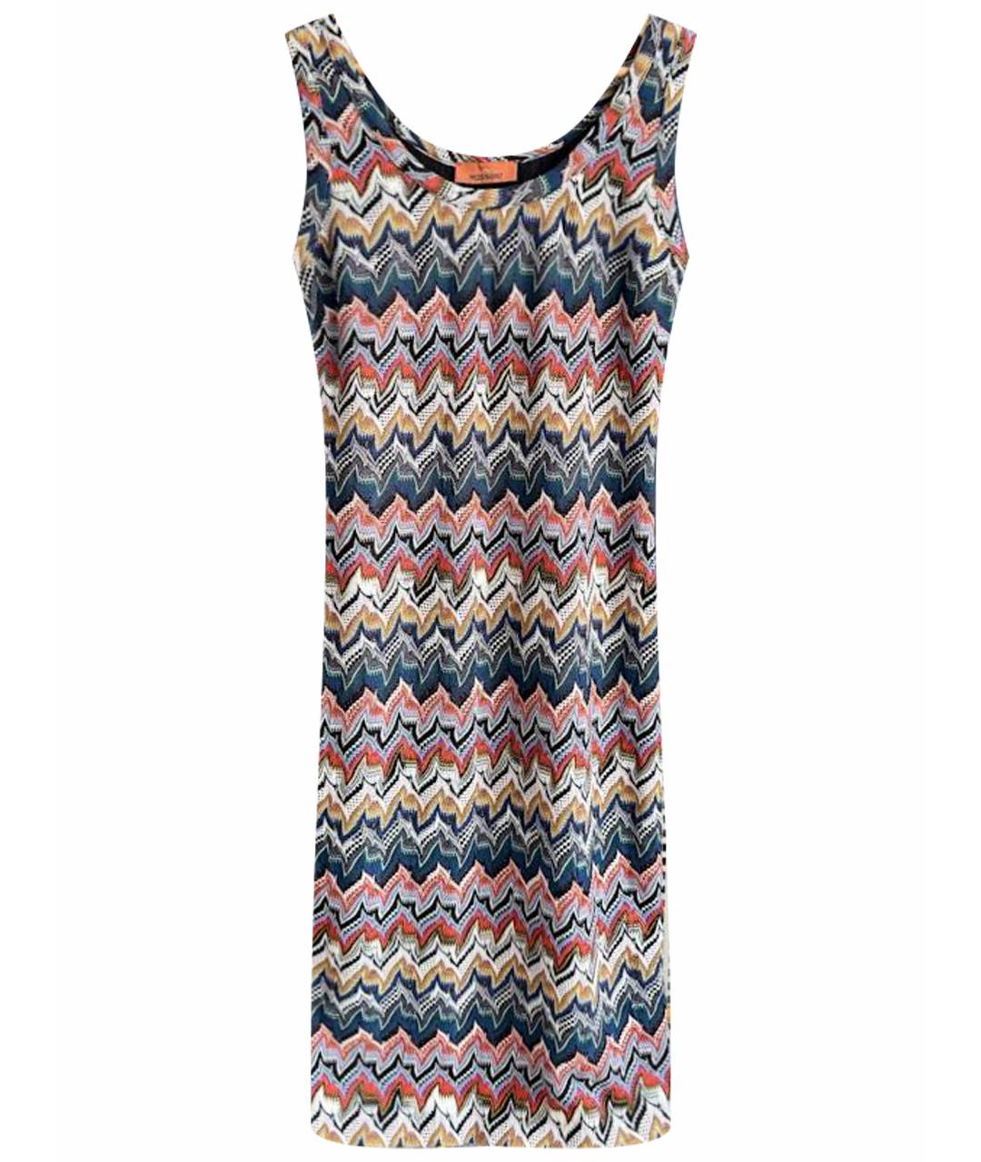 MISSONI Мульти вискозное повседневное платье, фото 1