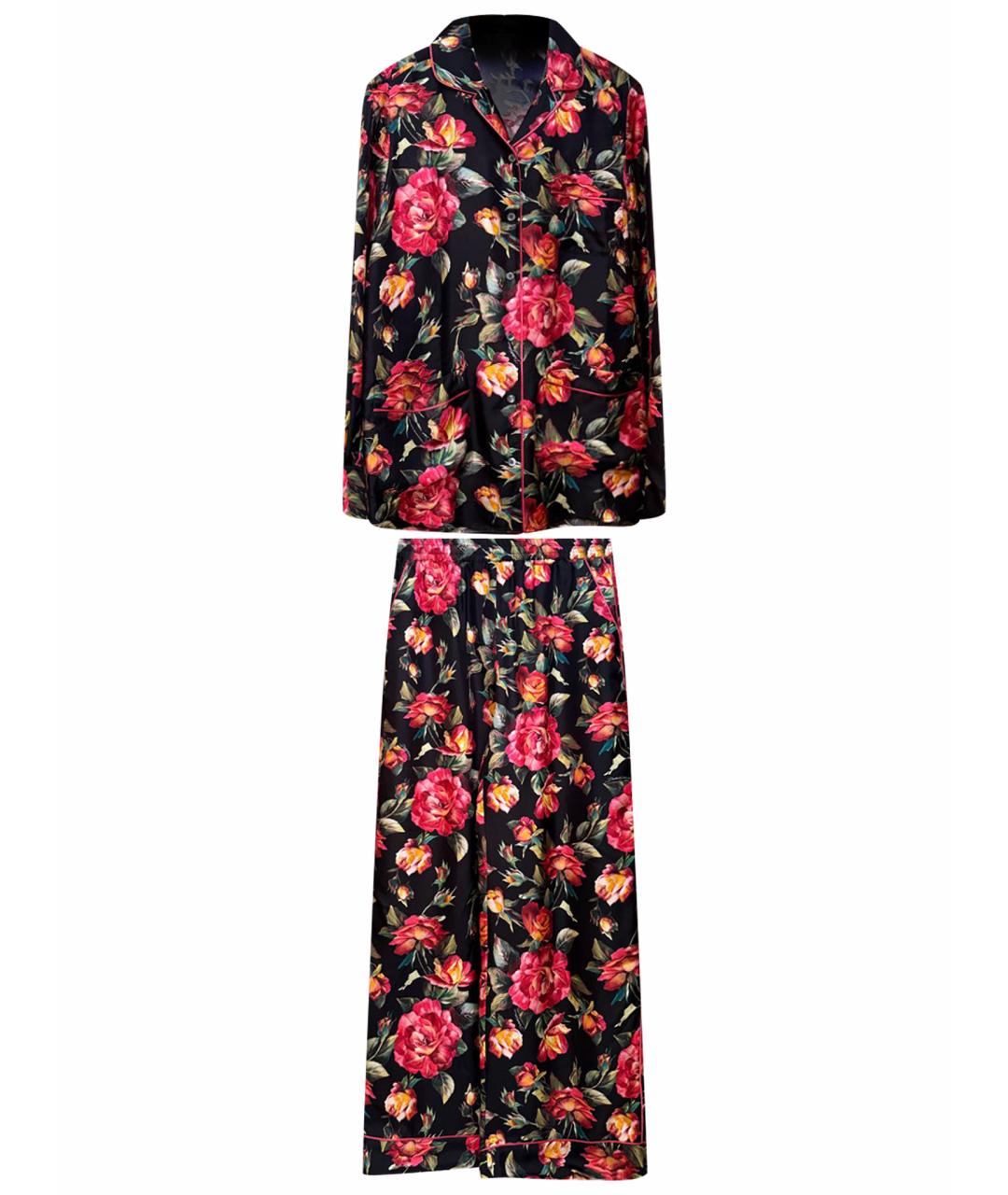 DOLCE&GABBANA Мульти шелковая рубашка, фото 1
