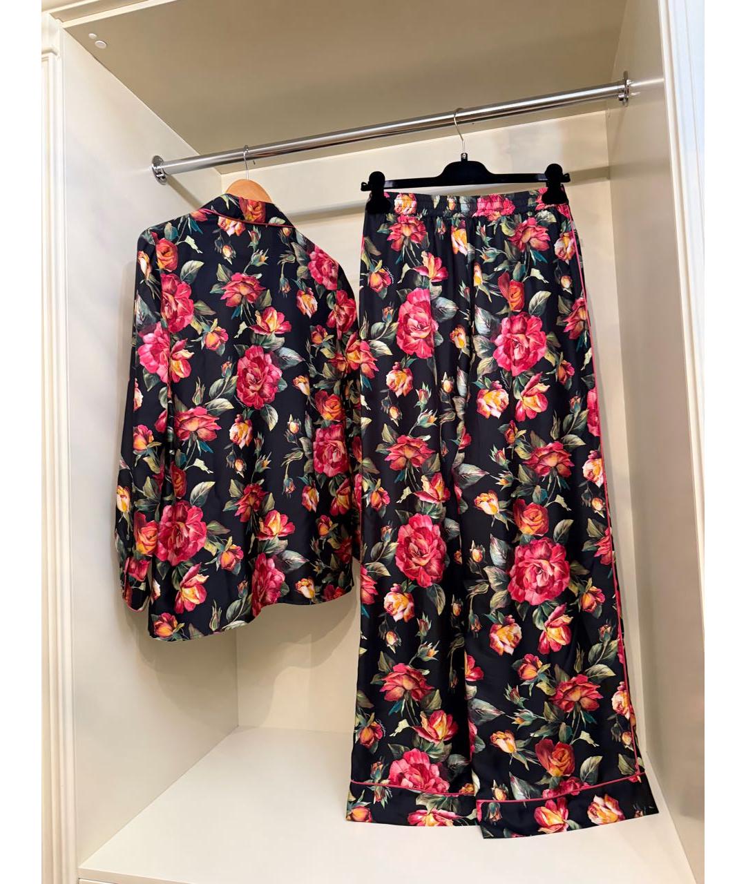 DOLCE&GABBANA Мульти шелковая рубашка, фото 2